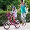 Kids Bike with Removable Doll Seat and Training Wheels Adjustable Handlebar